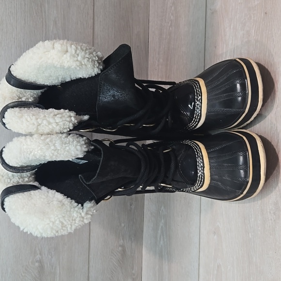 Sorel Women Duck Boots Insulated Line Shoes Sz 7 - Picture 3 of 14